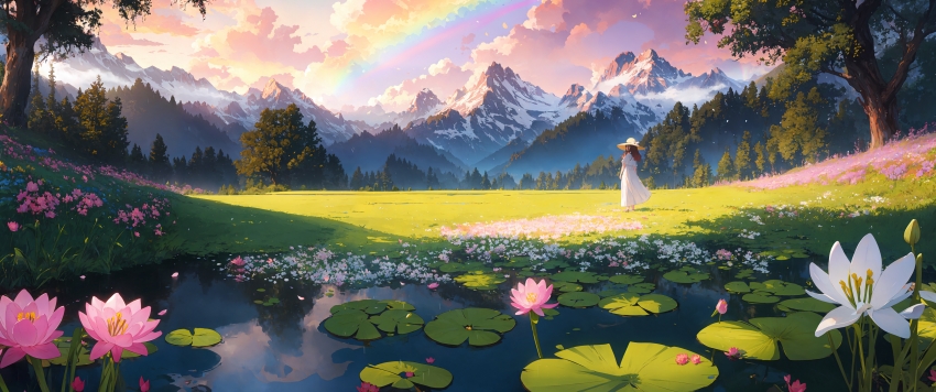 清晨的城市景象